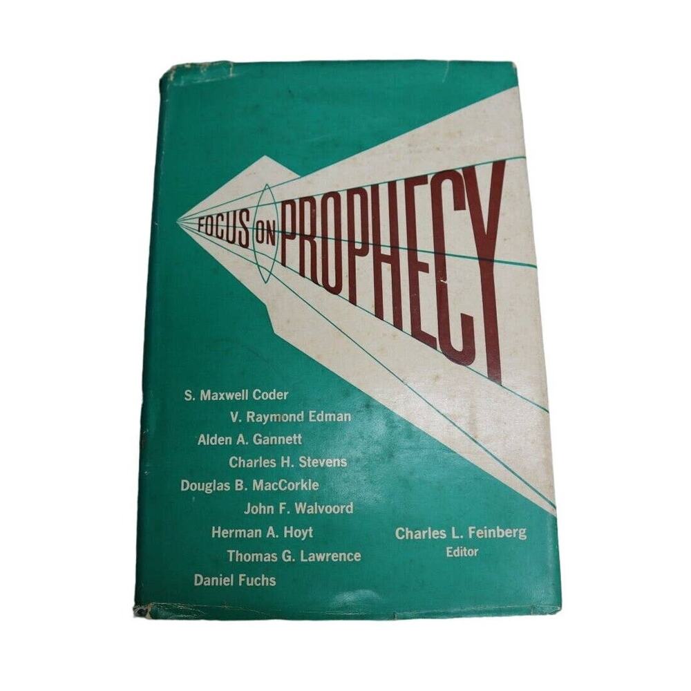Vintage Focus On Prophecy Hardback Book Messages Delivered At The Congress